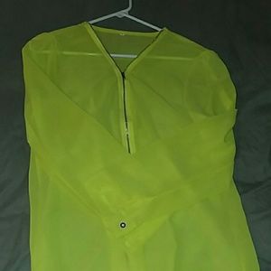 Neon yellow shirt